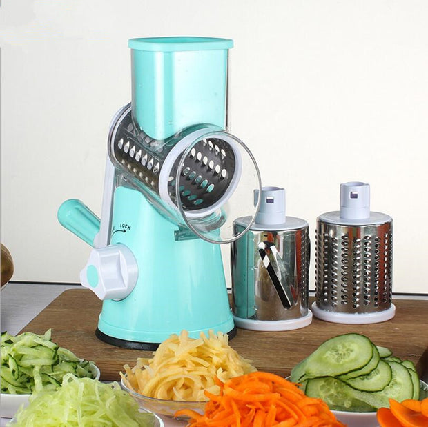 Round mandoline slicer