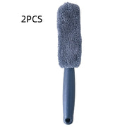 Microfiber Long Handle Car Wash Tire Brush