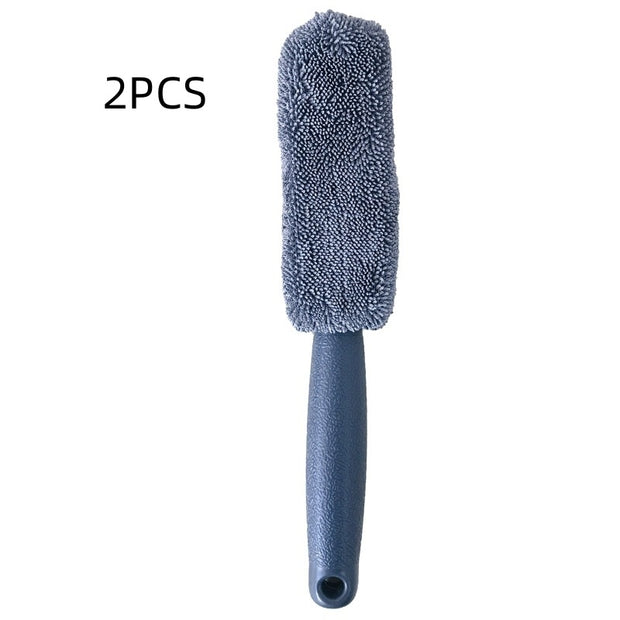 Microfiber Long Handle Car Wash Tire Brush